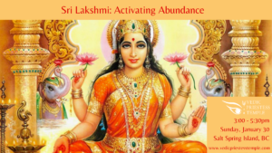 sri lakshmi activating abundance workshop